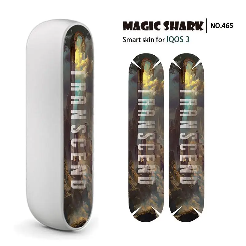 Чехол Magic Shark My World Dreamy Jellyfish Mario с наклейкой для IQOS 3 IQOS3 0|Наклейки телефонов| |