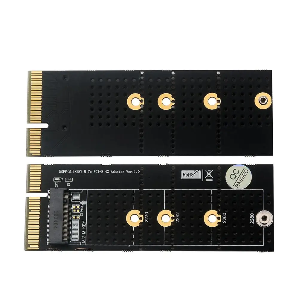 5 шт./лот M.2 nvme Key M NGFF SSD в PCI- E 4X адаптер конвертер карта Вертикальная установка |