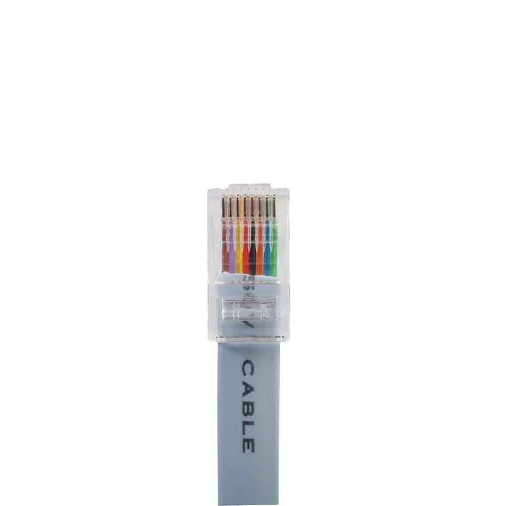 1pc USB to RJ45 RS232 Serial CAT5 Console Adapter Cable Cord for Cisco Routers Dropshipping | Компьютеры и офис