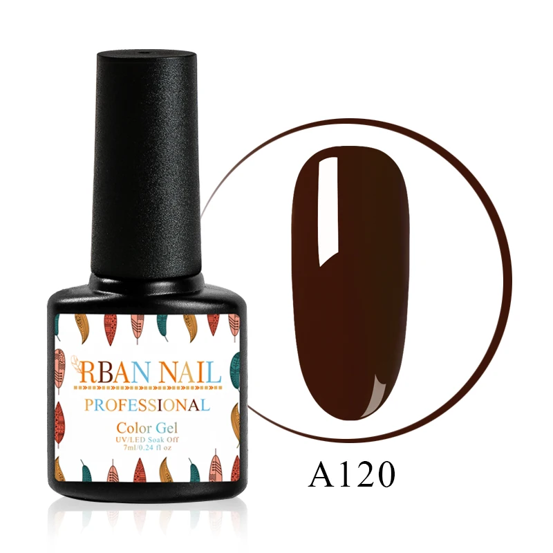 RBAN NAIL 7 мл УФ-гель для ногтей золотой блеск ногтей Laquer голографическая блестящая гель лак замачиваемый лак для творчества маникюрное украшение - Цвет: M30120