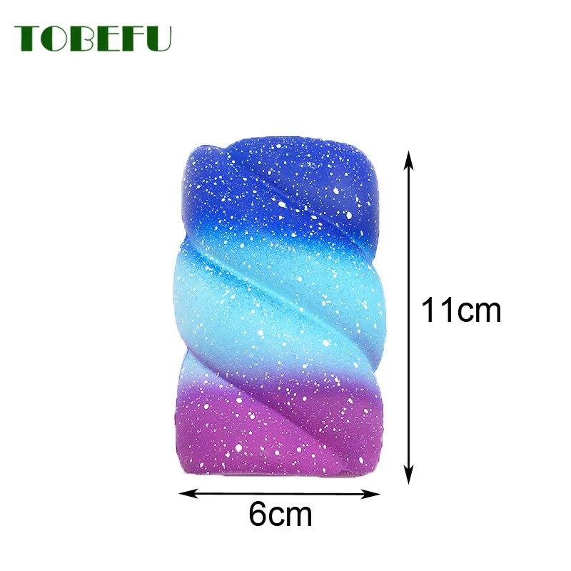 TOBEFU милые Зефир сжимаемые ПУ Ароматические антистресс сжимает медленно растет