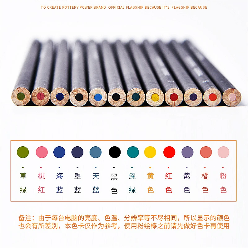 Керамическая глина DIY живопись ручная роспись под глазурью цветной карандаш