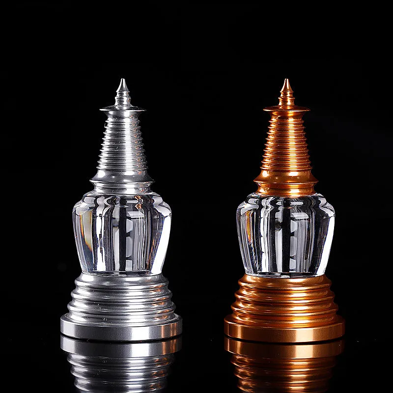 Серебро/золото сплав металла с кристаллами акриловые буддийские поставщиков