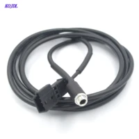 car 3 5mm aux cable adapter 3 pin jack aux connector radio interface cable for bmw e39 e46 e53 x5 series3 m3 new high quality