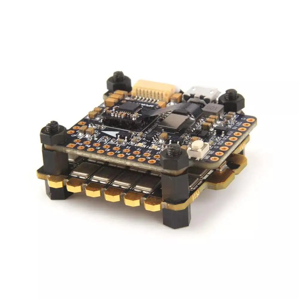 Контроллер полета Holybro Kakute F7 V1.5 и 65A BL_32 Tekko32F3 металлический 4 в 1 ESC 6S Stack Combo для