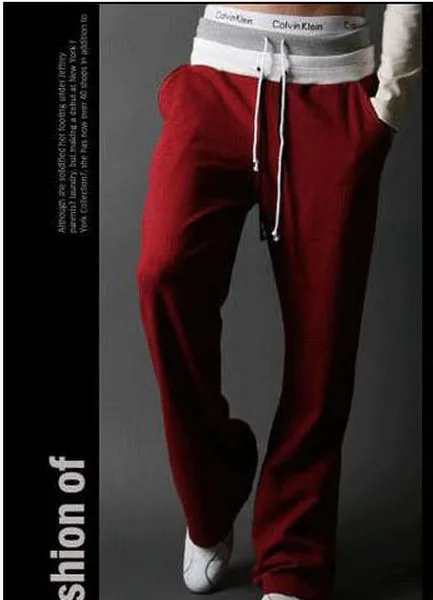 Бесплатная доставка новые модные мужские спортивные брюки на каждый день