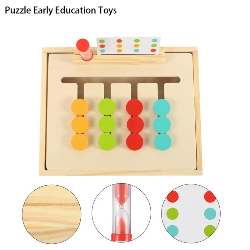 Jigsaw Puzzle Wood Skill Games Toys Baby&Kids Hobbies Puzzle Early Educational Toys Puzzle Montessori Game Home Decoration