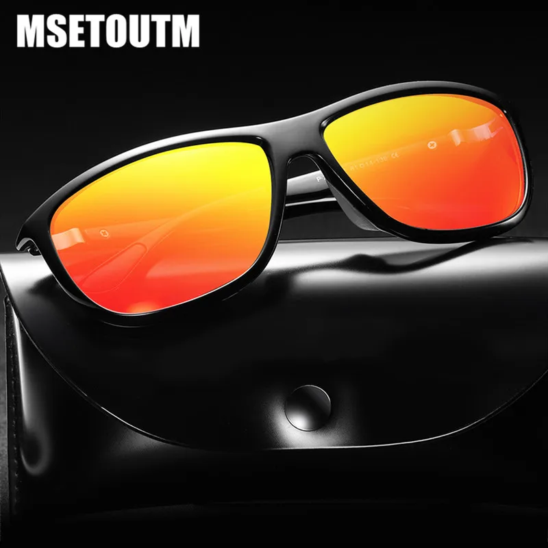 Мужские солнцезащитные очки для вождения MSETOUTM 2022 UV400 новинка Классические