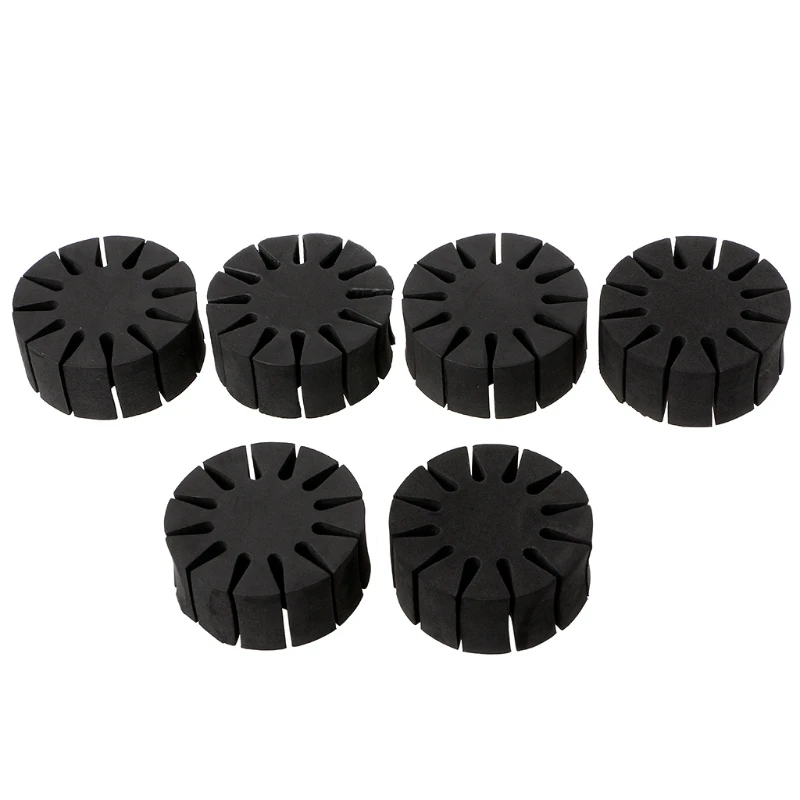 

6pcs Archery EVA Foam Round Rack Recurve Bow Separator Quiver Hunting Pouch