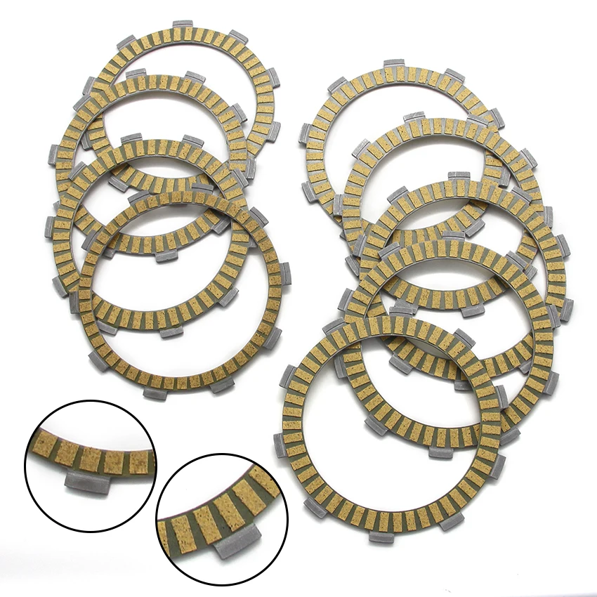 

Стальные пластины, дисковые пружины, фрикционные пластины сцепления для Honda CBR900 CBR893 CBR929 CBR954 Fireblade OEM:22201-MAL-600/22201-MAE-000