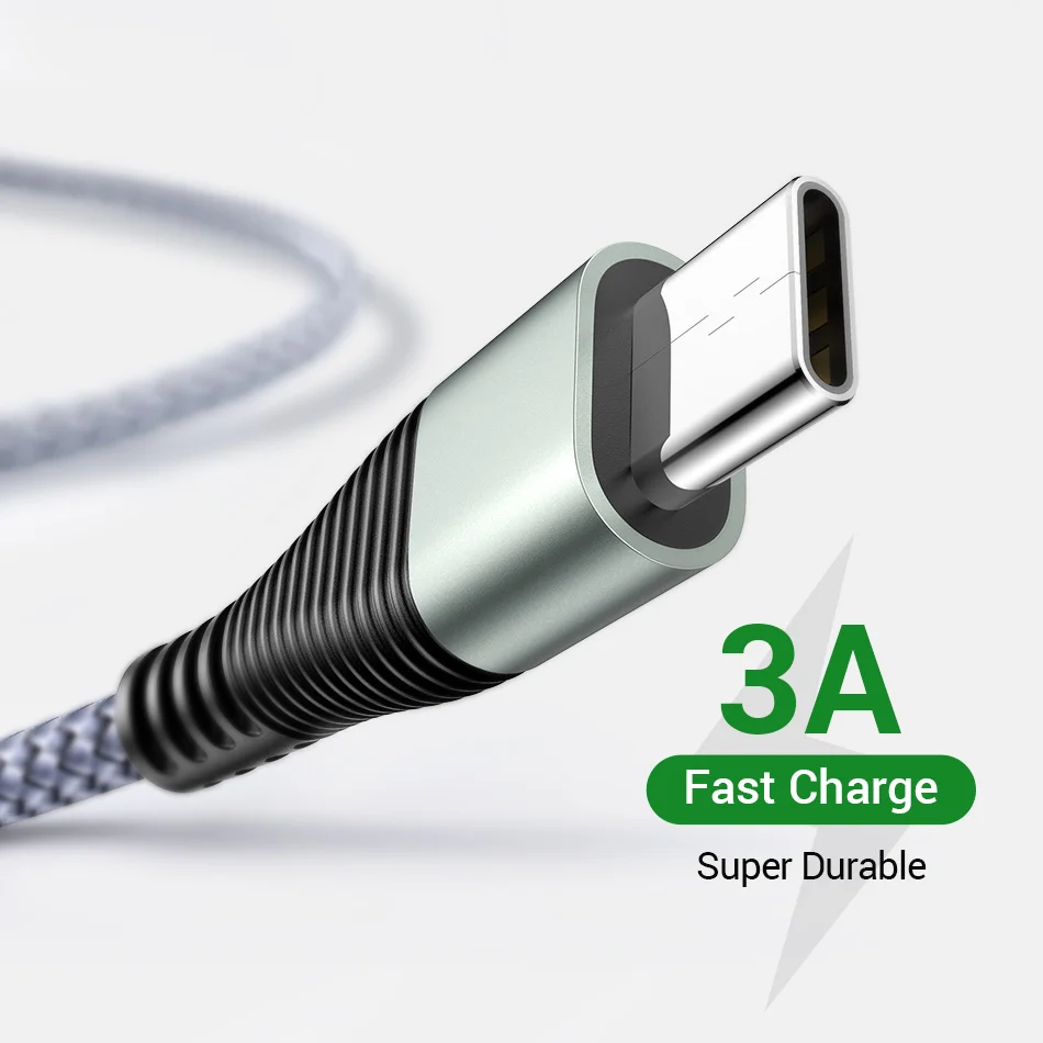 FIVI usb type C кабель для USB samsung S10 S9 S8 huawei xiaomi 3A Быстрая зарядка зарядный huawei|Кабели