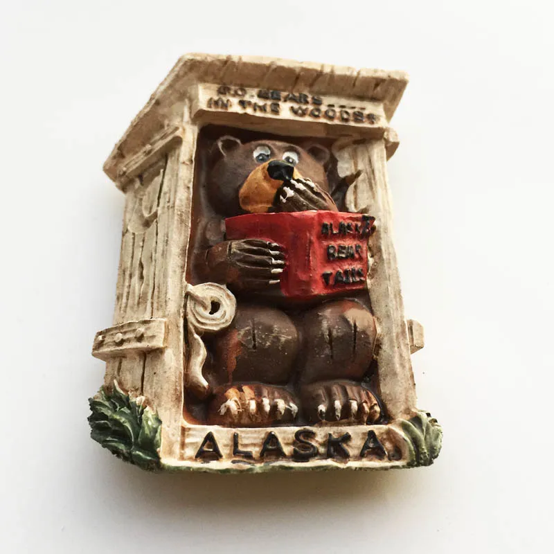 Американский Аляска креативный художественный ландшафт туристическое памятное