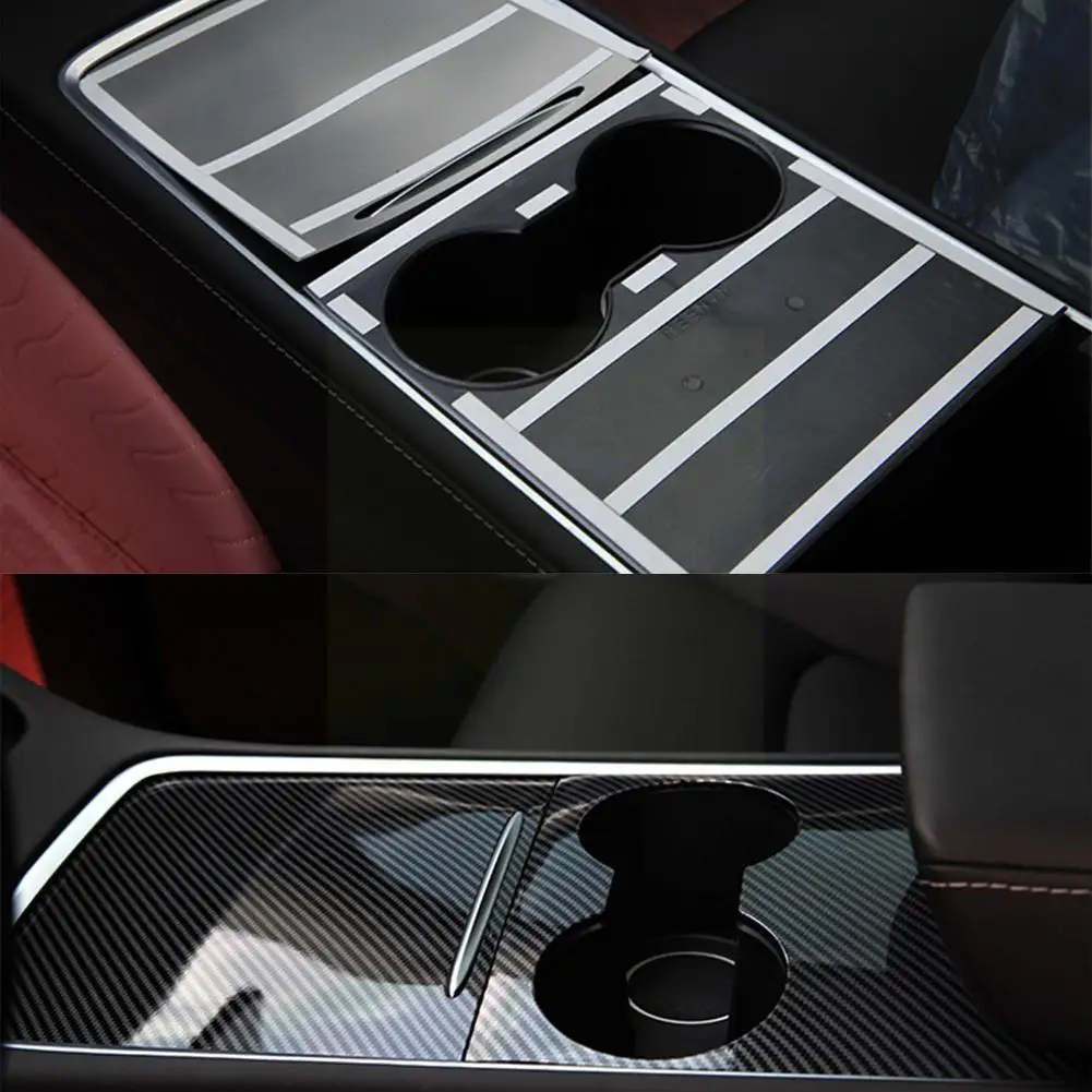 

Central Control Patch for Tesla Model 3 / Y 2017-2021 Interior Decoration Protective Sticker Car Accessories F4Q3