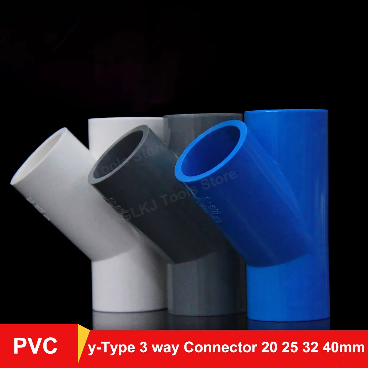 1 шт. Y-образный тройной соединитель из ПВХ для орошения сада и аквариума | Дом сад