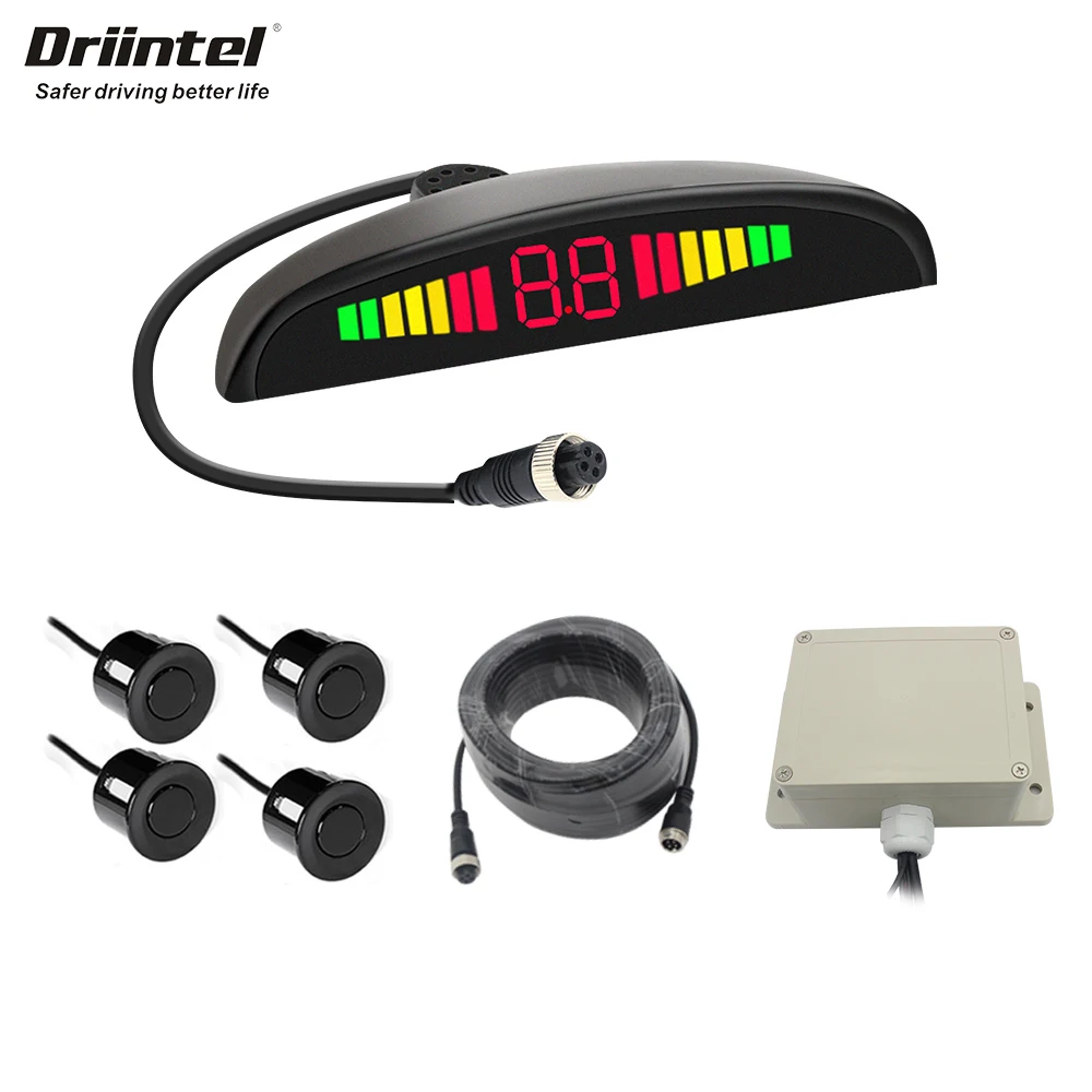 Система обнаружения радара заднего хода Driintel 12 ~ 24 В/Универсальный грузовой