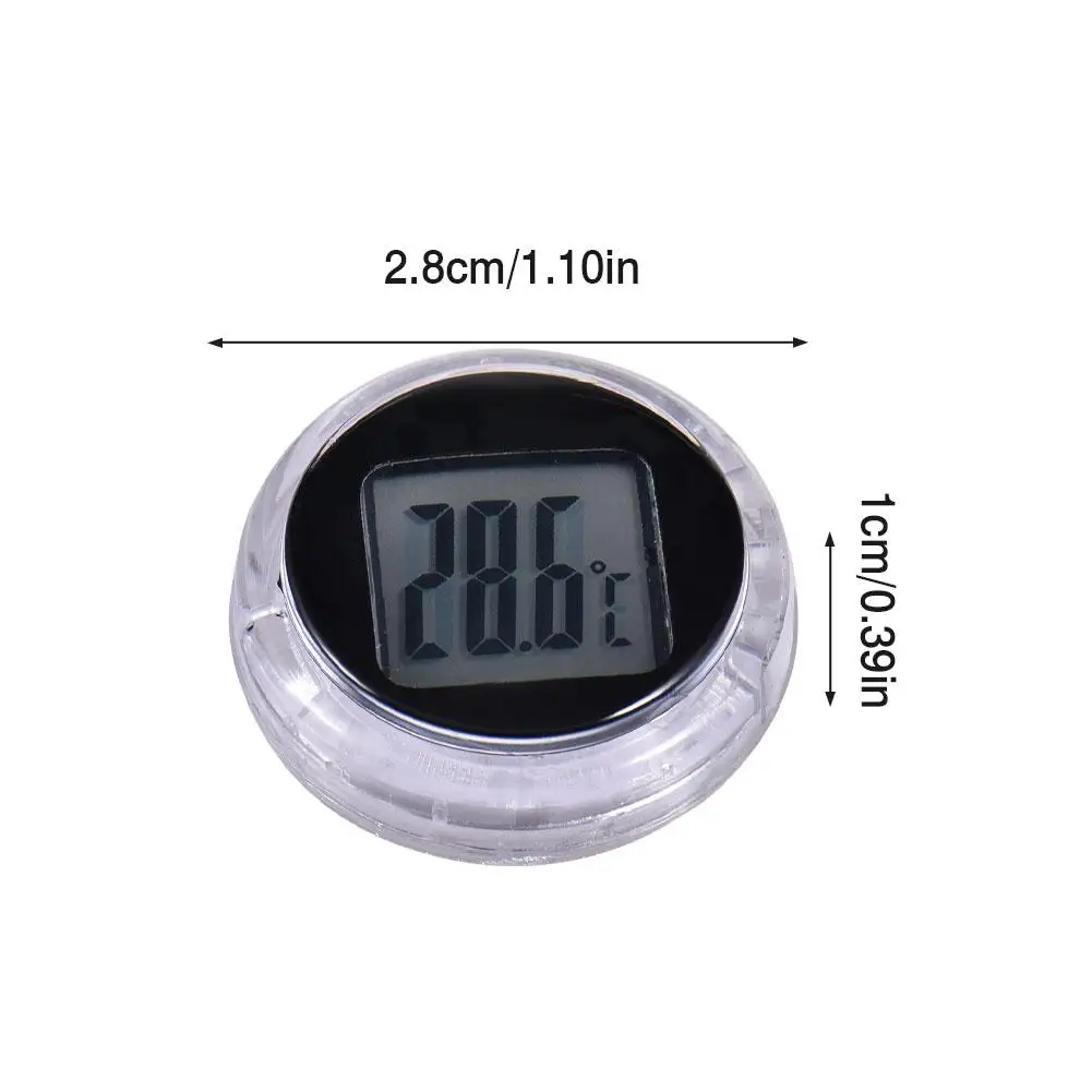 Durable Digital Thermometer Clock Motorcycle Meter Waterproof Motorbike Interior Watches Instrument Accessories #40 | Инструменты