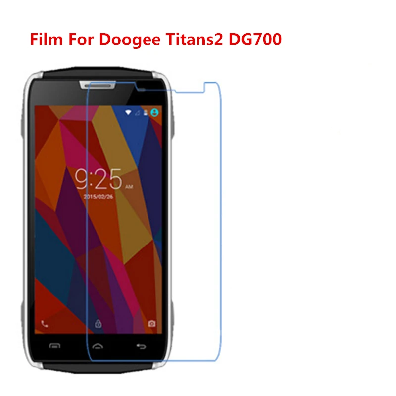 1/2/5/10 шт. ультратонкая прозрачная защитная пленка для HD ЖК-экрана с тканевой пленкой для очистки Для Doogee Titans2 DG700.