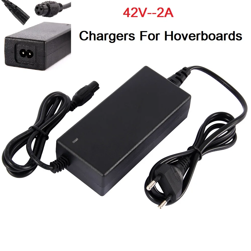 Зарядные устройства для гироскутеров с Европейской/американской вилкой 42 в 2