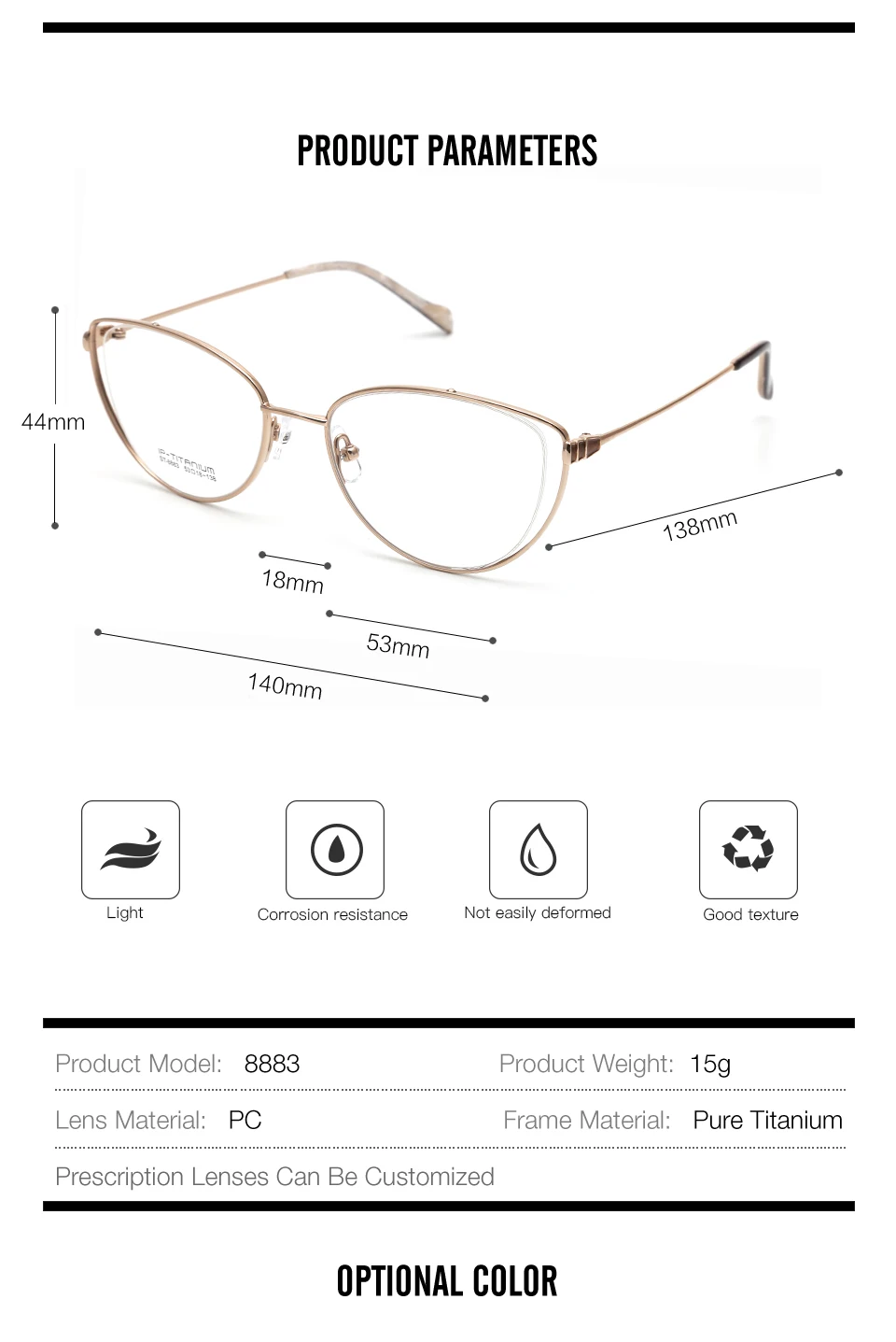 Pure B титановая оправа для очков новые мужские круглые Близорукость Оптические
