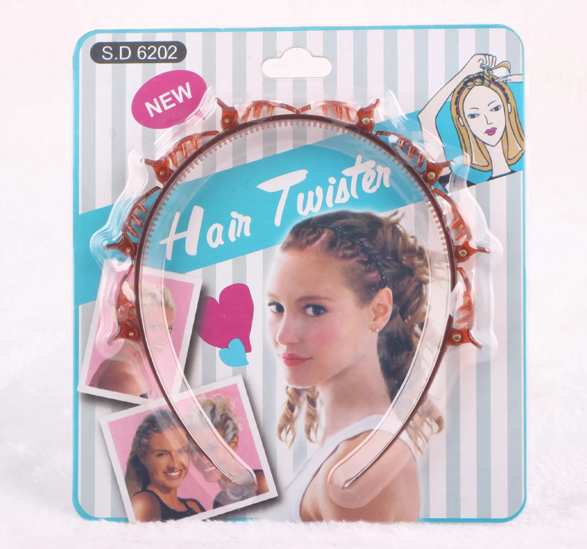 

MOFLO Fashion Designer Multi-layer Hollow Woven Headband Press Hair Band Hairdressing Tools for Girls