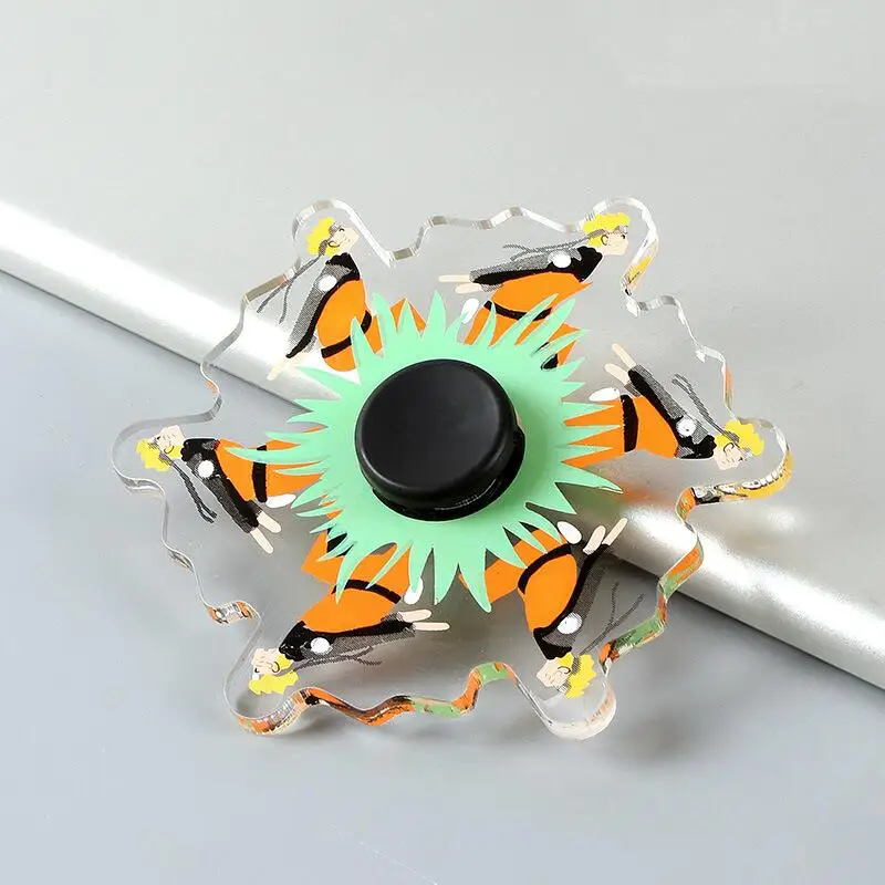 

Dropshipping Service 2021 Popular Running Fidget Spinner Hand Relief Stress Toy Decompression Shoot Video In Sunlight 3D