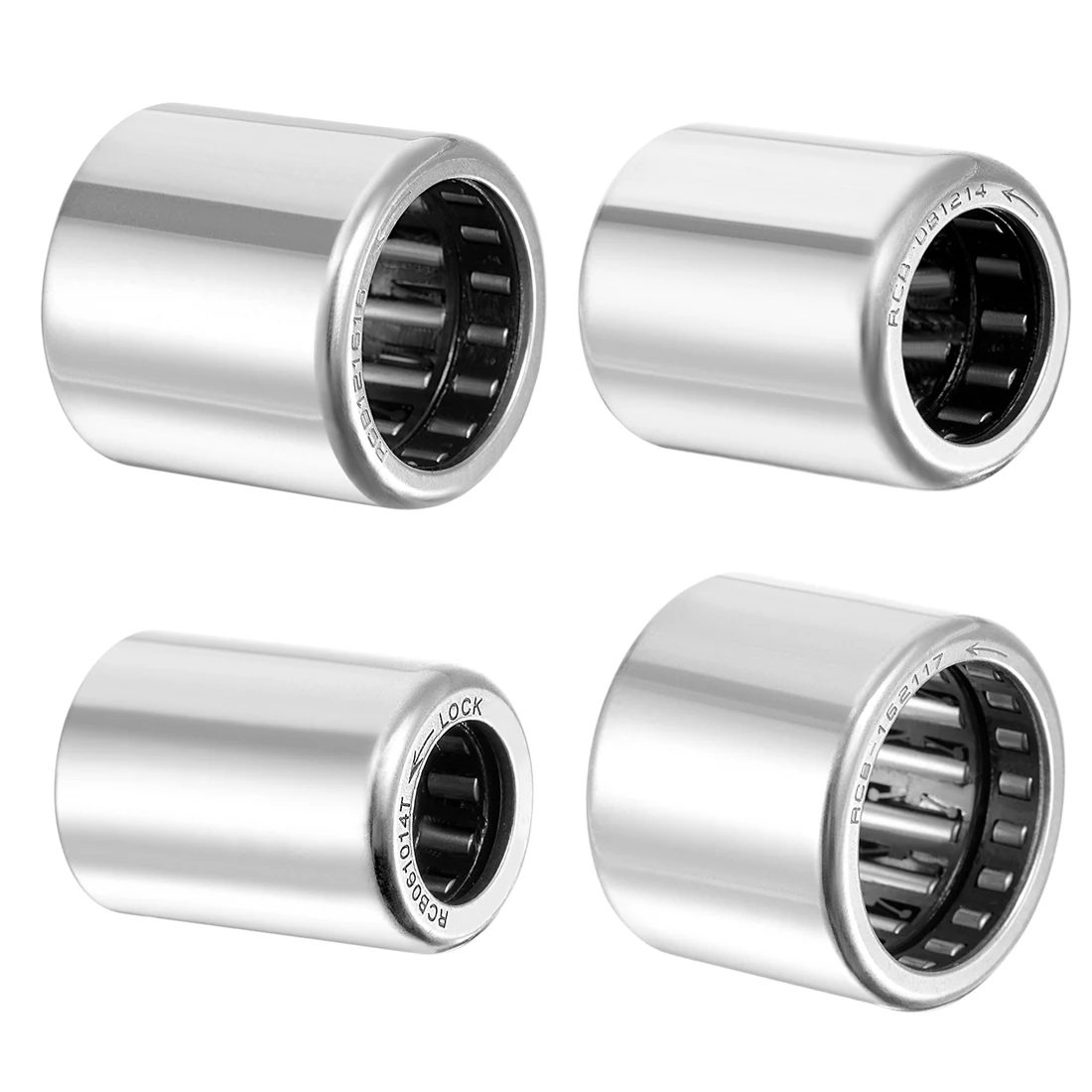 

uxcell 1-2pcs Needle Roller Bearing One Way Bearing 1" 5/8" 3/8" 1/2" 3/4" Bore