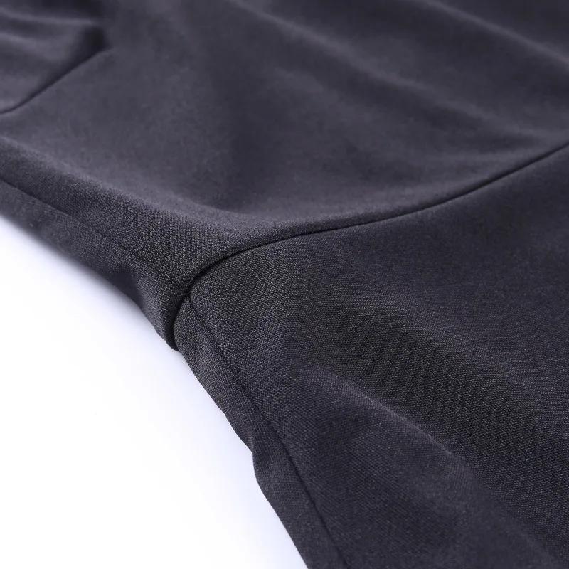 

Black Dark Goth Women Stretch Irregular Dress 2020 Lady Sexy Off Shoulder Strapless Gothic Mini Dresses Backless Split Vestidos