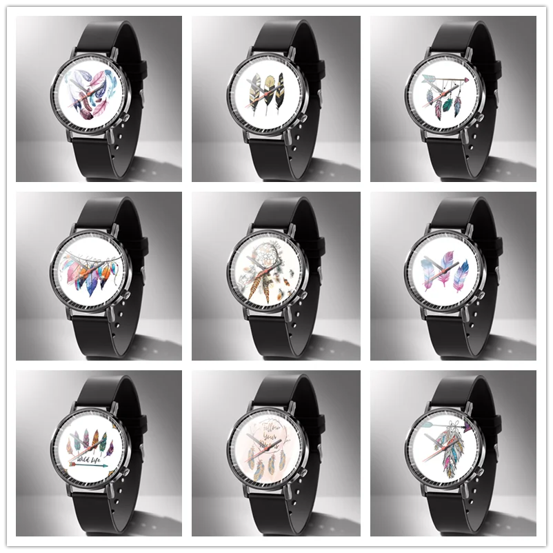 

Classic Bohemian Feather Series Watch Men's Goddess Couple Fashion Casual All-match Watch