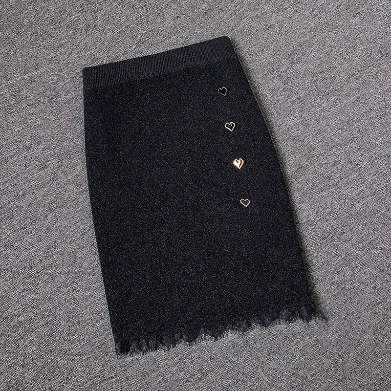 

Женская плиссированная юбка-карандаш средней длины, элегантная кружевная юбка с высокой талией и рюшами, лето 2021