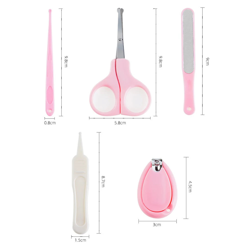 5 шт./компл. Детские по уходу за ребенком Безопасность щипчики для ухода когтями