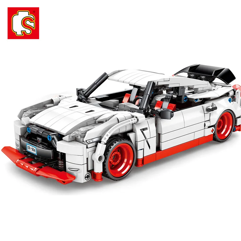 

SEMBO High-tech 816Pcs Super Racing Car Model Building Blocks Expert Racer Sports Supercar Bricks Children Kids DIY Toys Gift