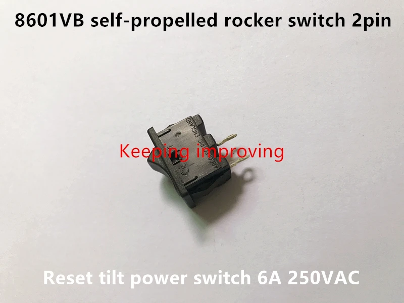 Оригинальный новый 100% 8601VB самоходный кулисный переключатель 2pin сброс наклона