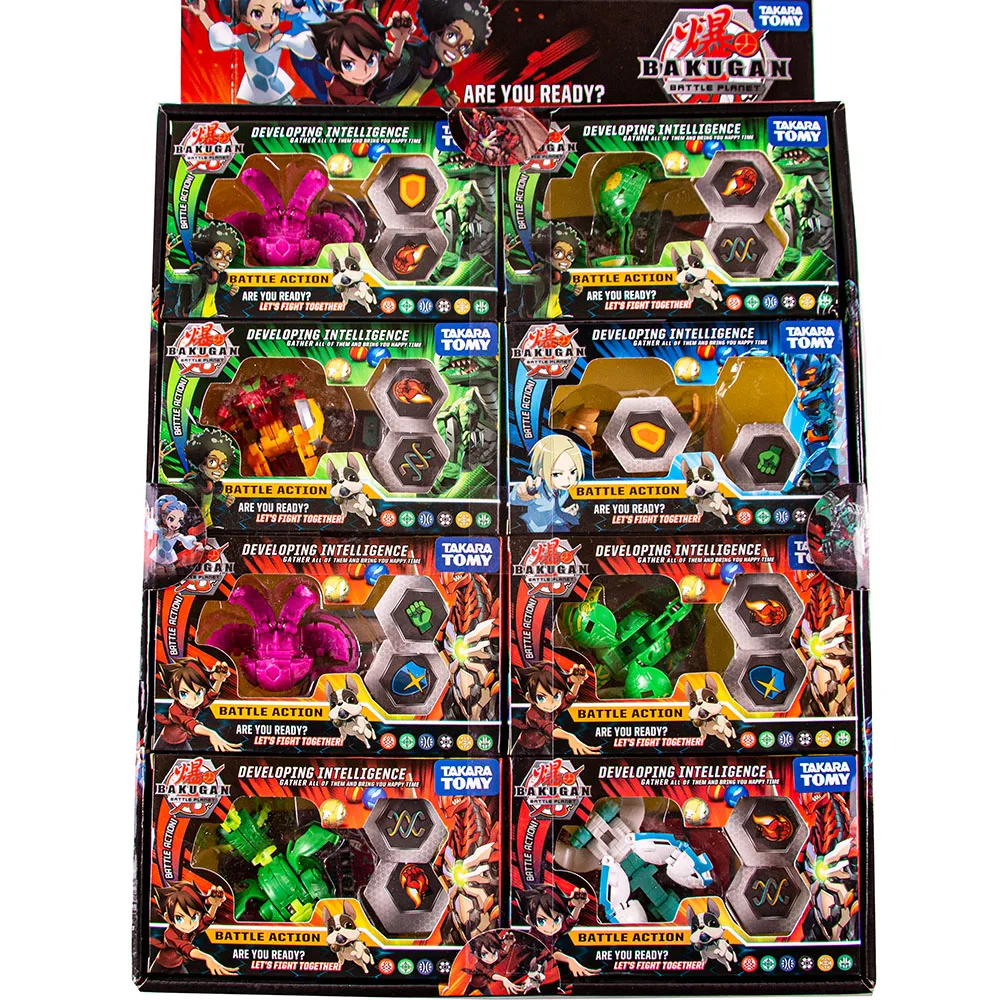 8 шт./компл. 2020 Новый BAKUGAN Takera Tomy ультра случайный Аниме Фигурка Bakugans торговая