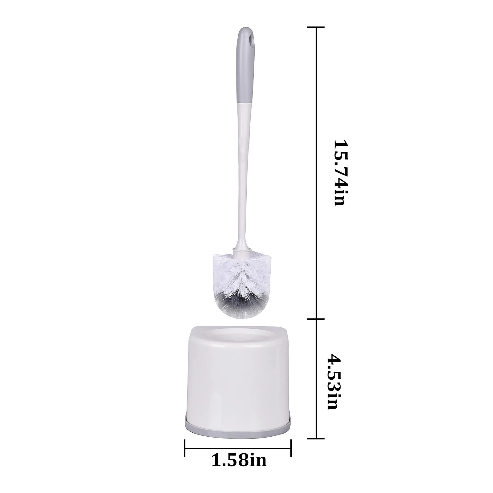 

Zerosou toilet brush white