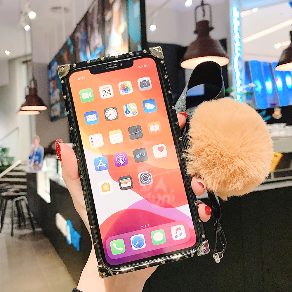 Чехол под змеиную кожу для Samsung S20 + Ultra Note10 Plus A51 A71 S10e S10 note 8 9 A30 A50 A70 A10S квадратный