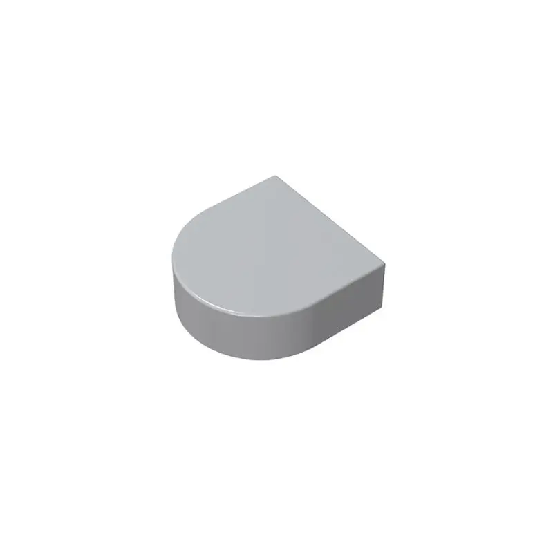 

50Pcs/lot MOC Tiles Round and Curved Tile 1x1 Half Circle 24246 Element MOC Building Blocks Brick LOGO Enlighten DIY Toys Gifts
