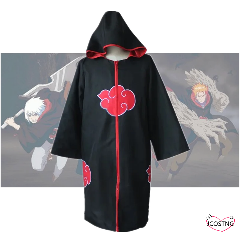 Женский костюм плащ костюмы для косплея Акацуки аниме пальто мантия Дейдара