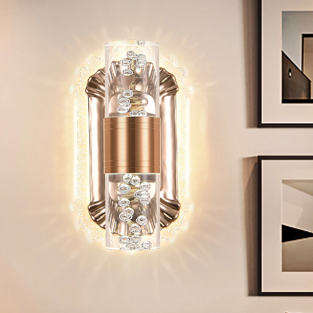 Встроенсветодиодный светодиодная лампа настенный светильник для гостиной