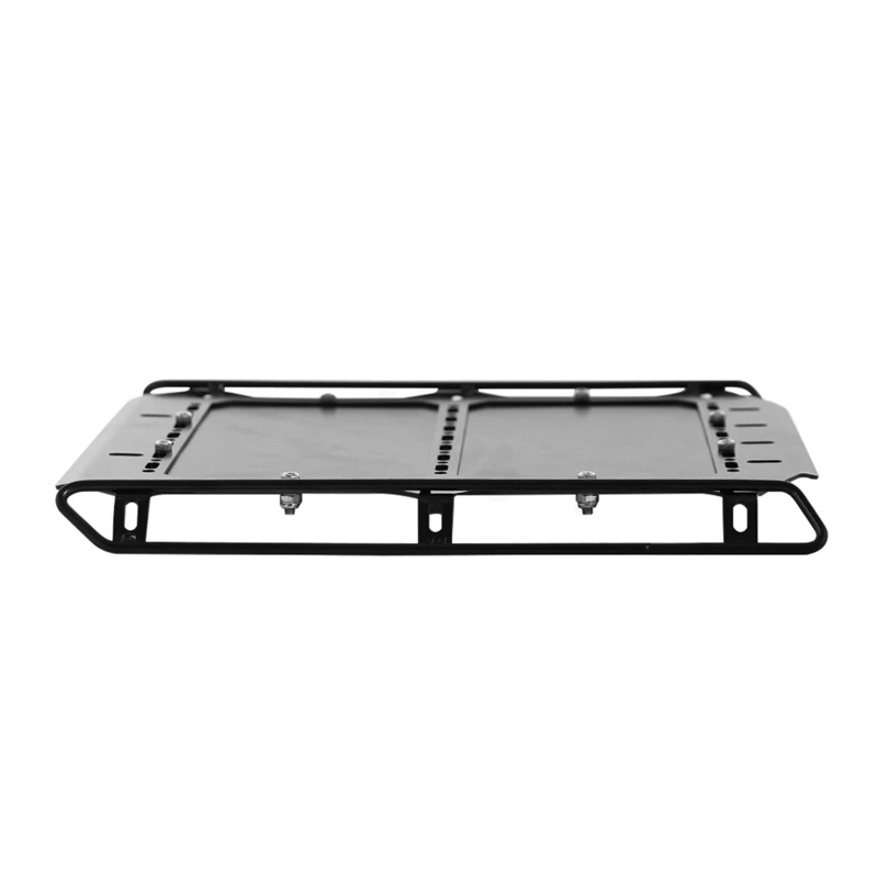 

FBIL-Metal Luggage Carrier Roof Rack with Carbon Fiber Board for 1/10 RC Crawler Traxxas TRX6 G63 TRX4 G500 Accessories Parts
