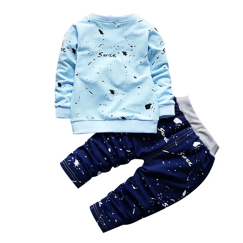 Baby Boy Clothes 2020 Spring Autumn Infant Clothing Sets Star Letters Long Sleeve Tops+Pants 2Pcs Toddle Outfits Kids | Детская одежда