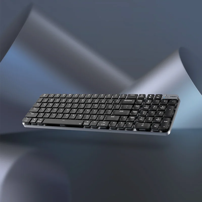 miiiw k10 dual mode low profile ultra slim mechanical keyboard pro wireless bluetooth2 4ghz office and gaming keyboard free global shipping