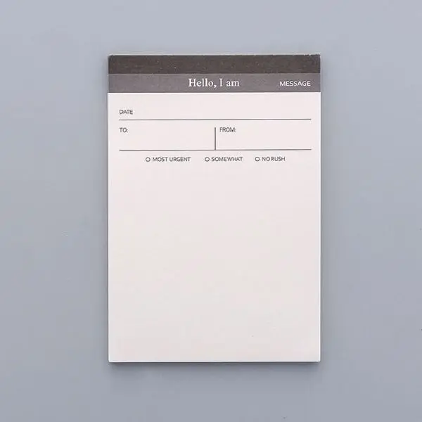 Message Записная книжка caderno memo pad notes to do list еженедельник zeszyty szkolne libreta sticky papeleria notas adhesivas canceleria - Цвет: Message
