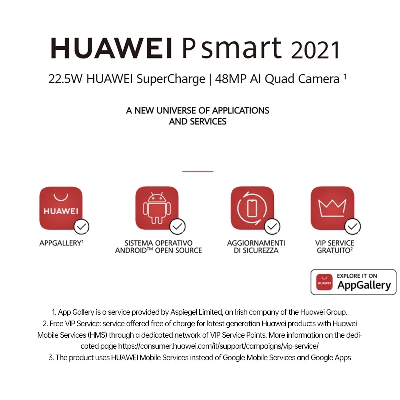 Huawei P Smart 2021 глобальная версия 4 Гб оперативной памяти 128 ГБ 5000 мАч батарея 6 67