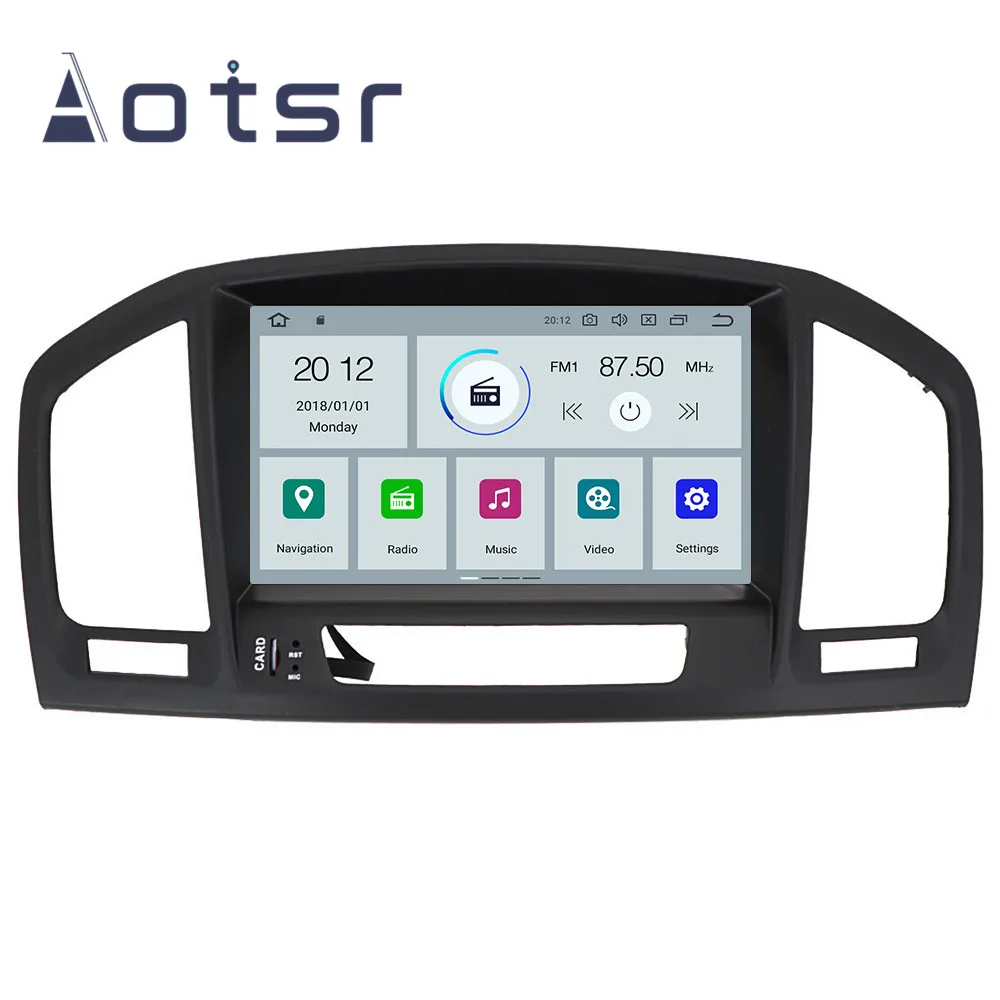 

AOTSR 8 inch Android 9.0 Car Radio Player GPS Navigation For Opel Vauxhall Insignia 2008-2013 Multimedia Player Tape Recorder