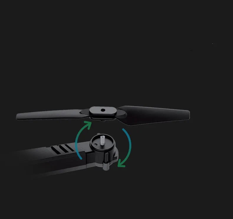 Wi-Fi FPV с широкоугольной HD камерой, две камеры, режим высокой фиксации, Складная рукоятка, Радиоуправляемый квадрокоптер, Дрон RTF VS Smart, чтобы следить за RC plane