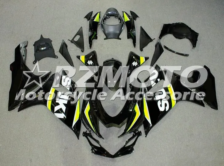 

Новый инжектор ABS мотоцикл обтекатели комплект для Suzuki GSXR 600 750 L1 2011 2012 2013 2014 2015 2016 11 12 13 14 15 Корпус черный