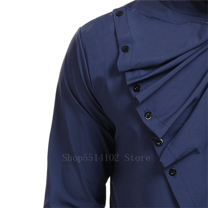 Мужская одежда мусульманское платье саудовская Арабская Дубай абайя джубба ТОБ