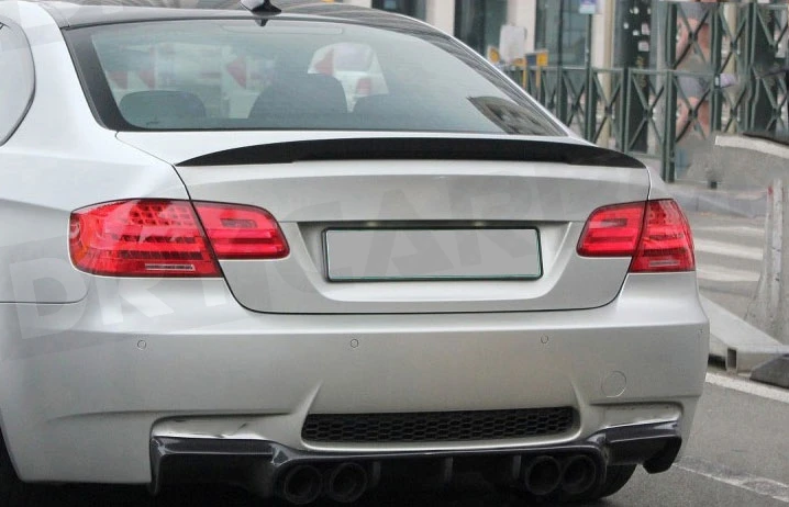 Задняя Крышка багажника из натурального углеродного волокна спойлер крыло для BMW