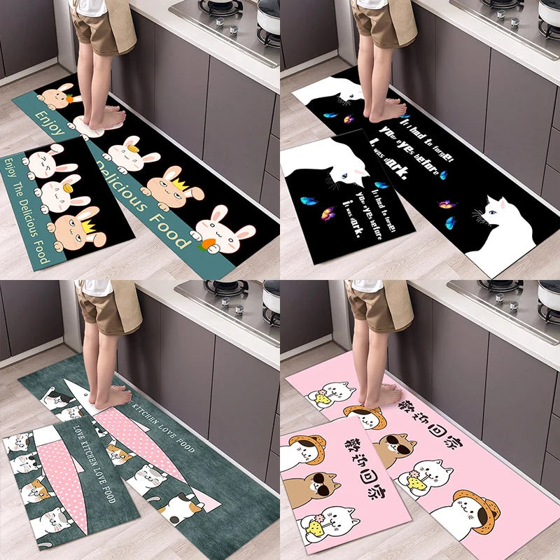 Милые Мультяшные мультипликационные Коврики для пола красивые в современном