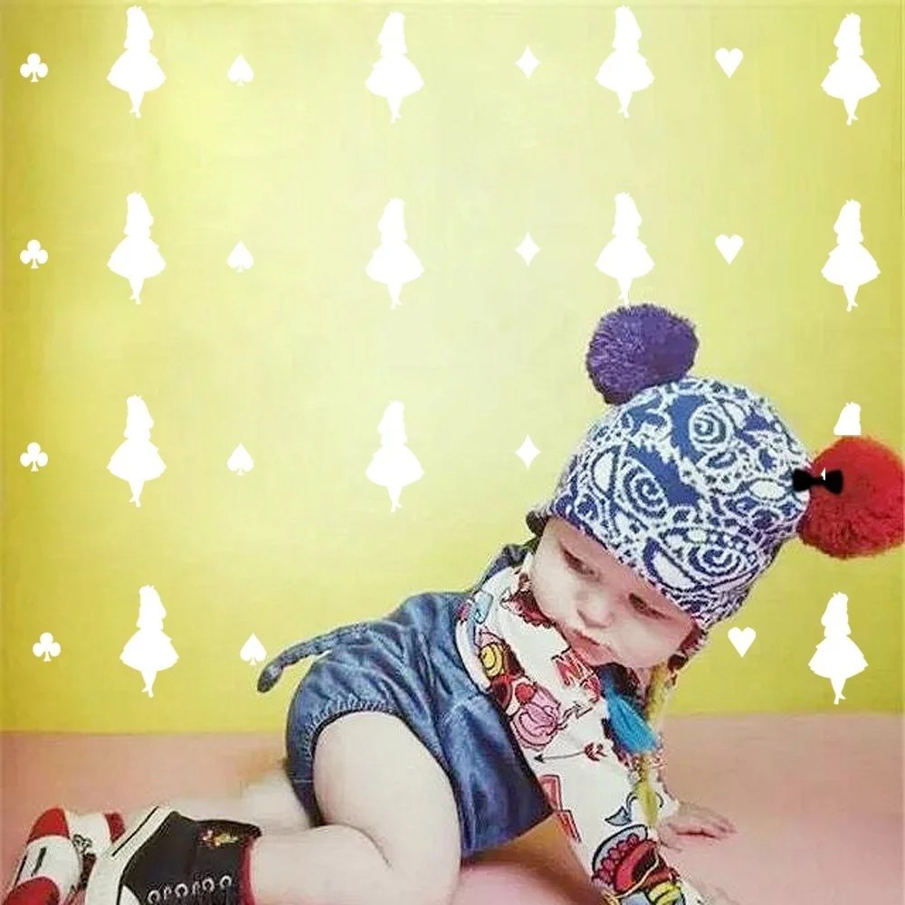 Модная Настенная Наклейка Funlife для детской комнаты|Фоны вечеринки| |
